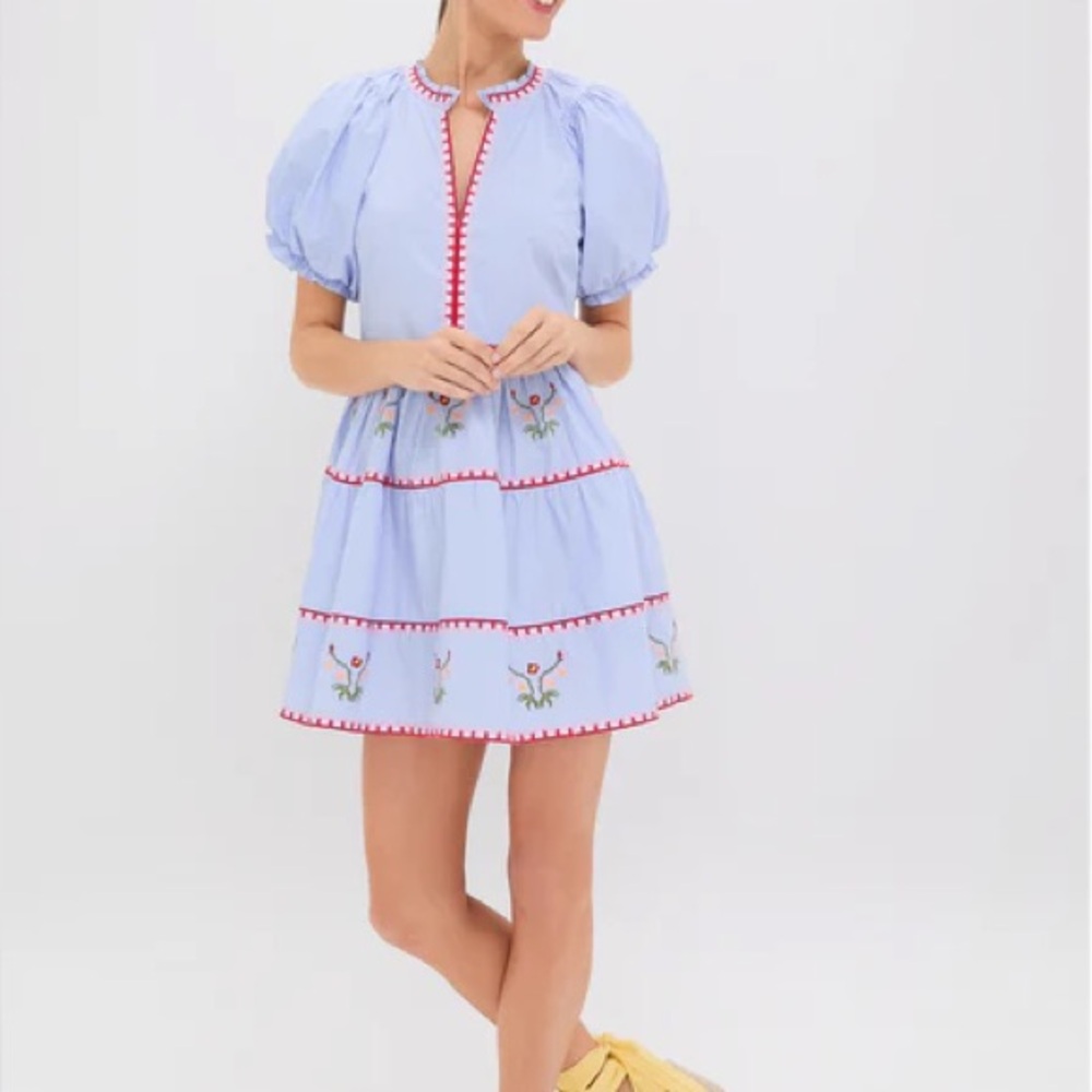 Brand new Lillian embroidered dress